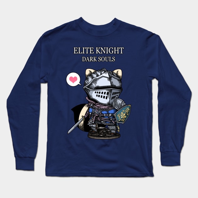 ELITE KNIGHT Long Sleeve T-Shirt by LANVERIL